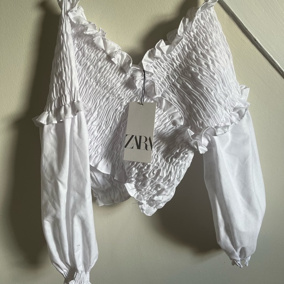 Zara Off Shoulder Top - Picture 3 of 4